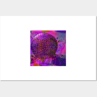 Abstract Sphere Posters and Art